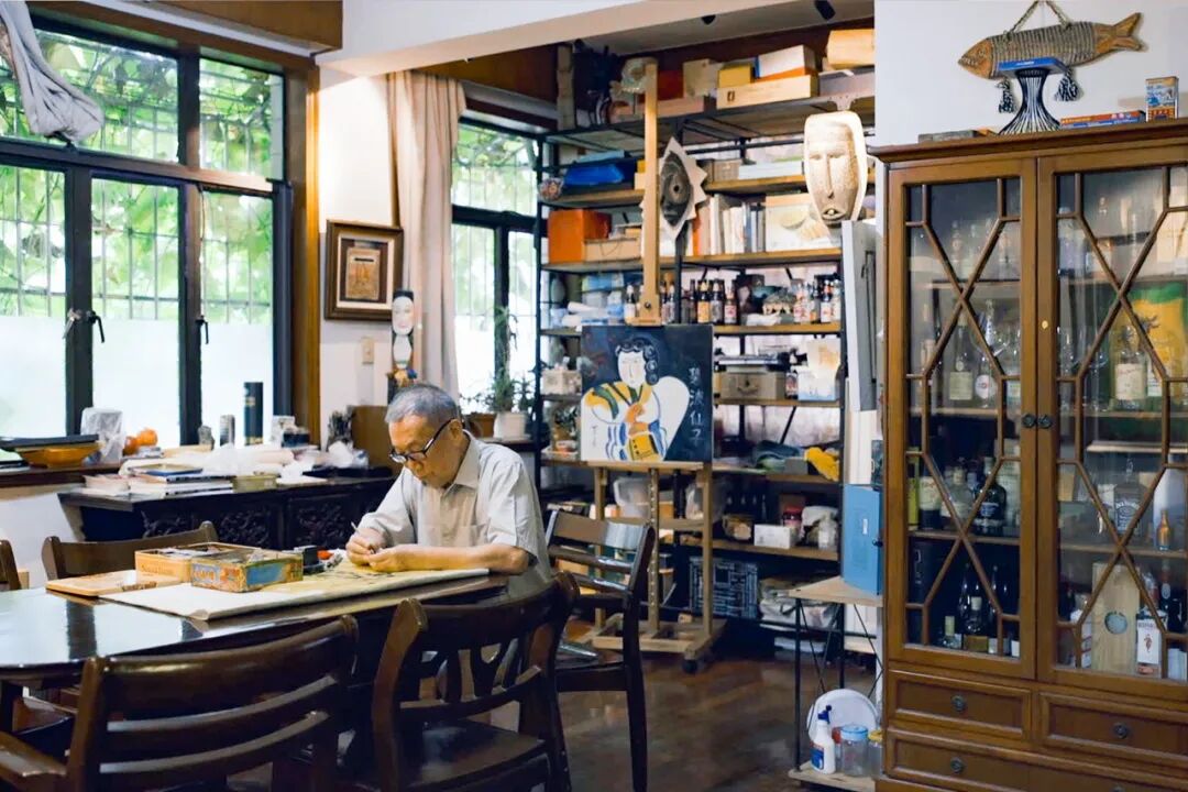 95岁的丁立人,和一群年轻艺术家办了场超酷展览:就是玩!